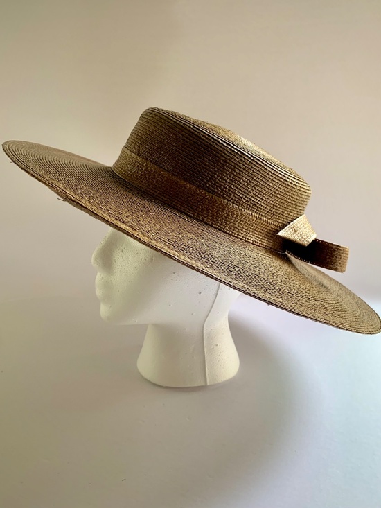 Vintage Kurt Jr Tom Hamm Boater Hat w/ Original Neiman Marcus Box main image 8
